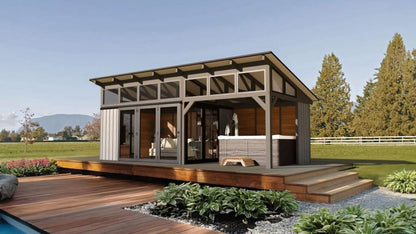 Colorado - Fully Enclosed, 11x14 with Veranda