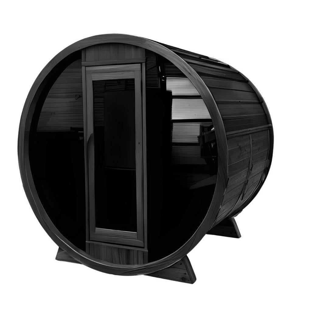 Steemd 7' x 6' Barrel Sauna